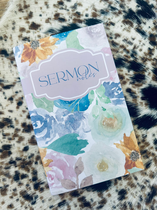 Sermon Notes Booklet