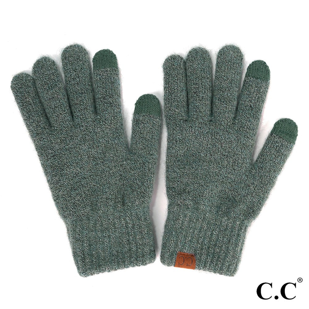 CC Knit Plain / Smart Touch Gloves