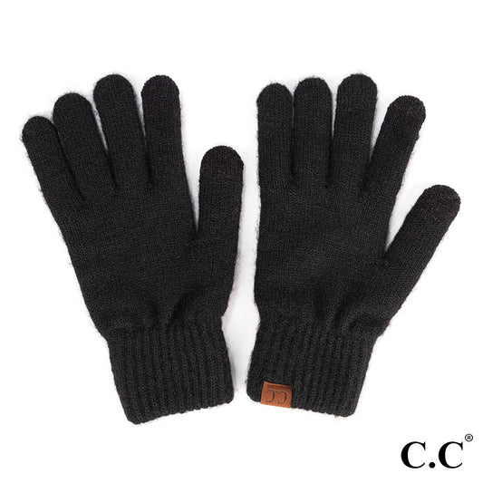 CC Knit Plain / Smart Touch Gloves