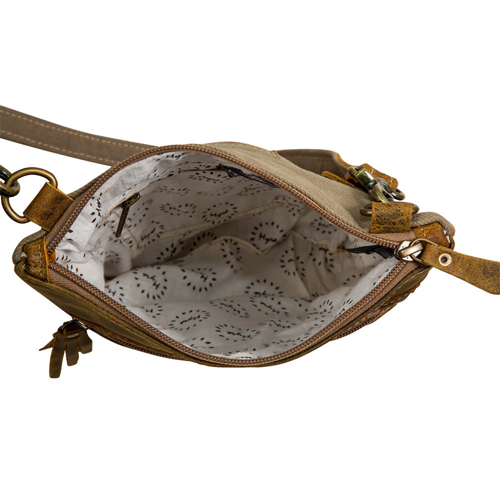 Sand Weaver Small Crossbody Bag