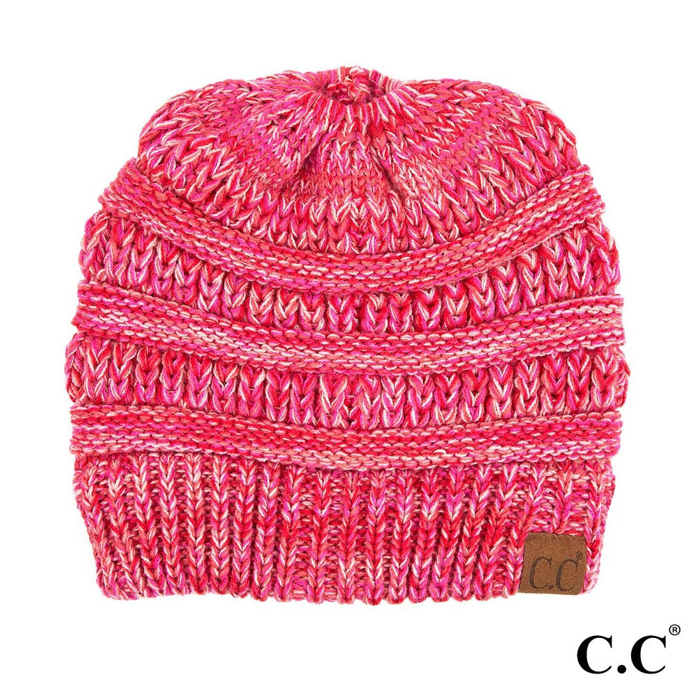 CC Messy Bun Beanie