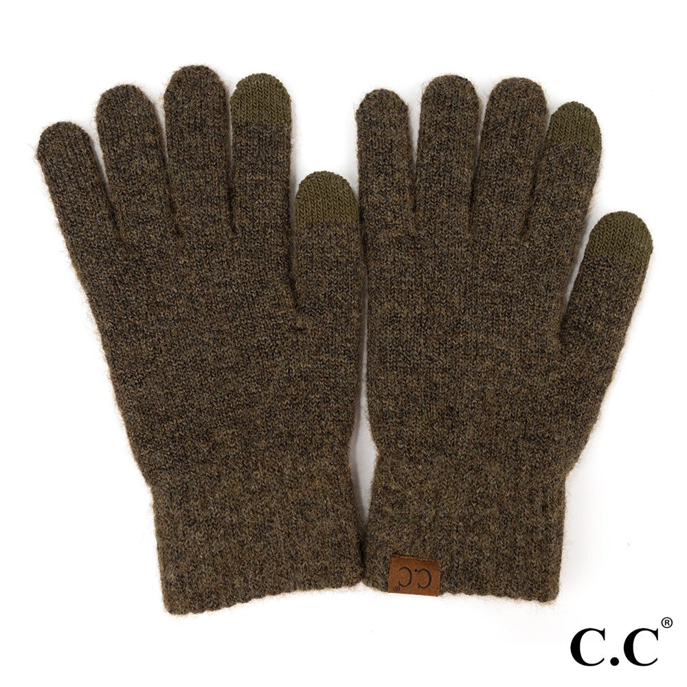CC Knit Plain / Smart Touch Gloves