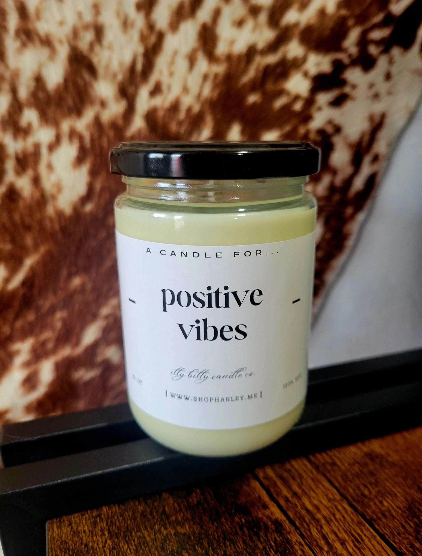 Positive Vibes | Single Wick Candle