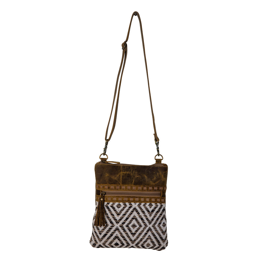 Sand Weaver Small Crossbody Bag