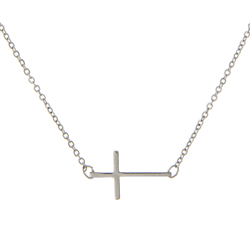 Cross Necklace (silver)