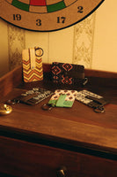 Taralongo Vista Credit Card Holder [white and green]