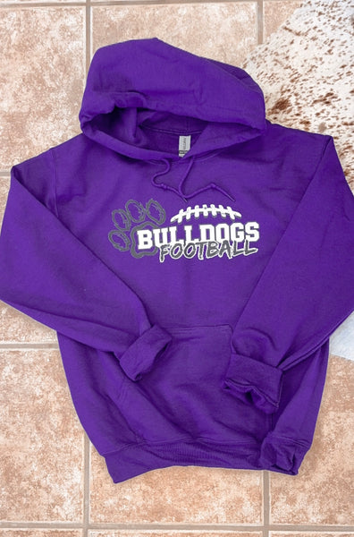 Bulldogs Football Hoodie