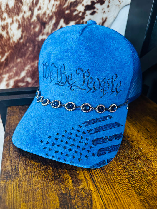We the People Burnt Baseball Cap