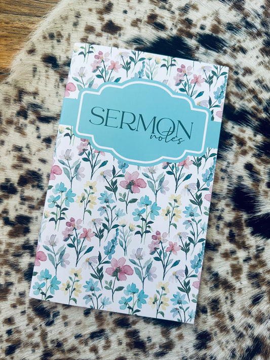 Sermon Notes Booklet