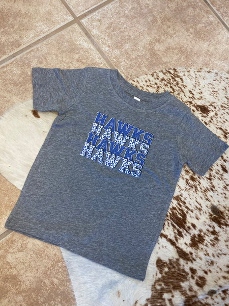 Hawks Stacked Tee [youth]