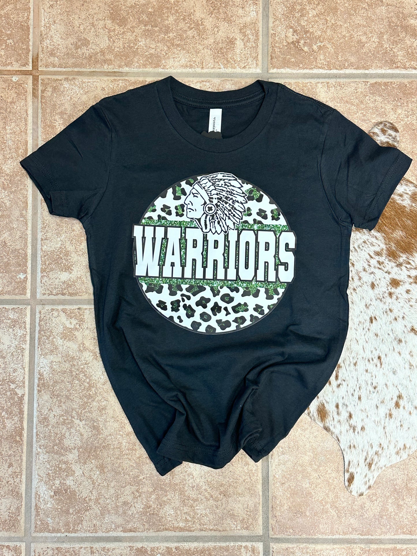 Warriors Leopard Tee [YOUTH]