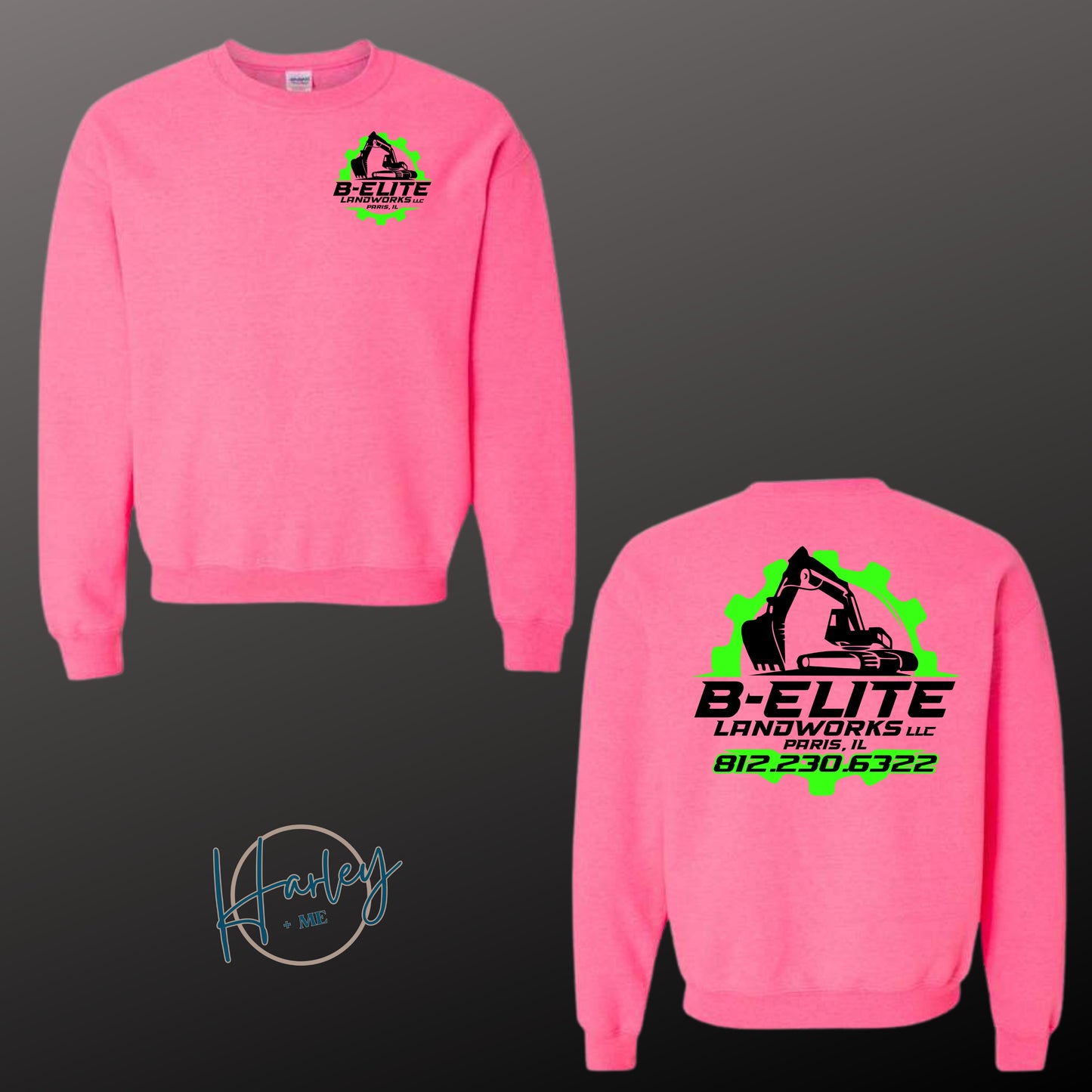 B-ELITE LANDWORKS [sweatshirt]