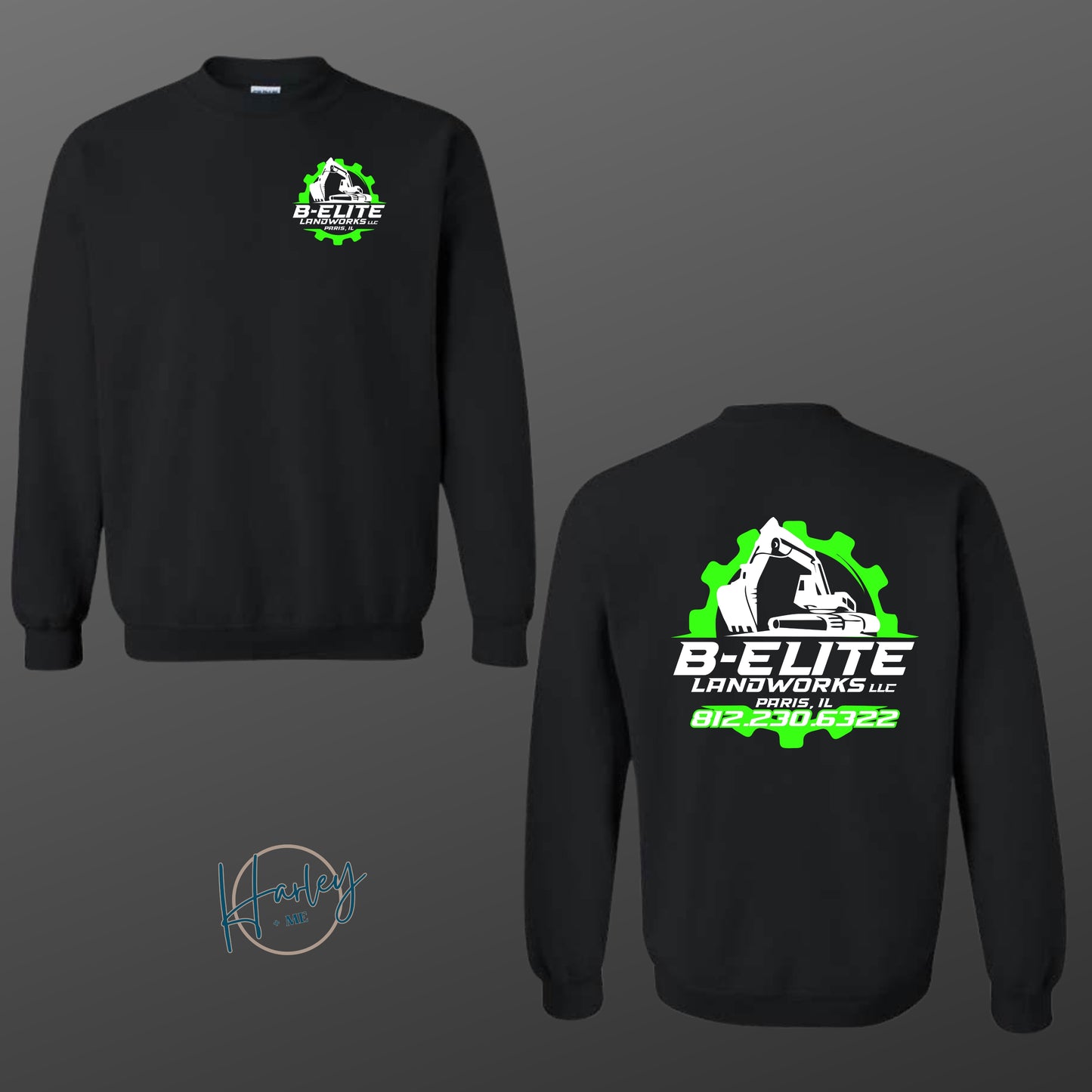 B-ELITE LANDWORKS [sweatshirt]