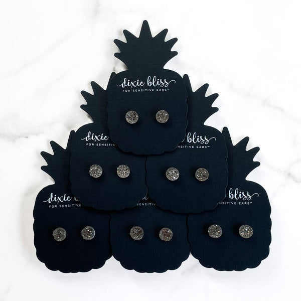 Mini Charcoal Stud