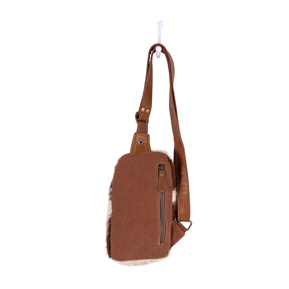 Ranch Sling Bag [Brown&White]