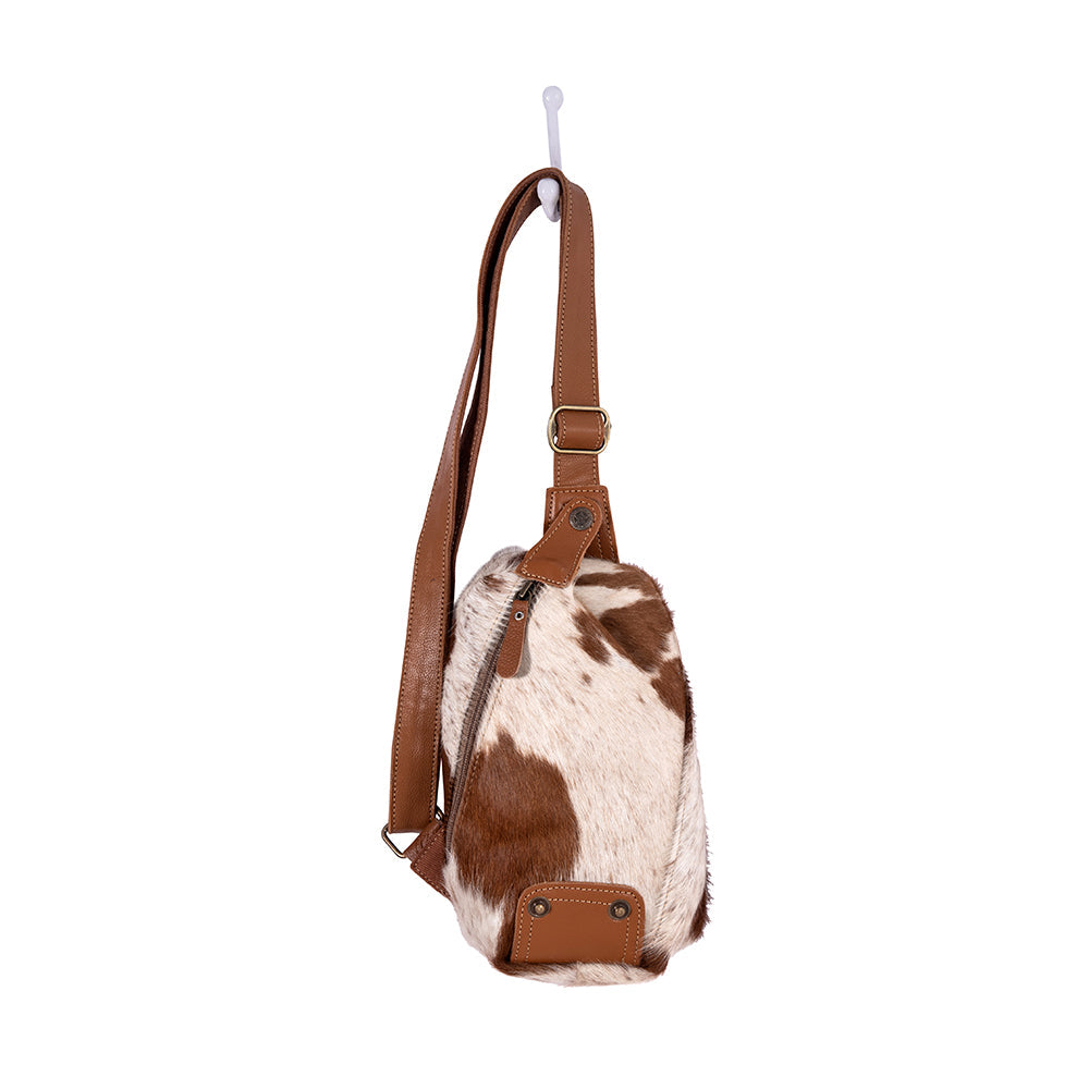 Ranch Sling Bag [Brown&White]