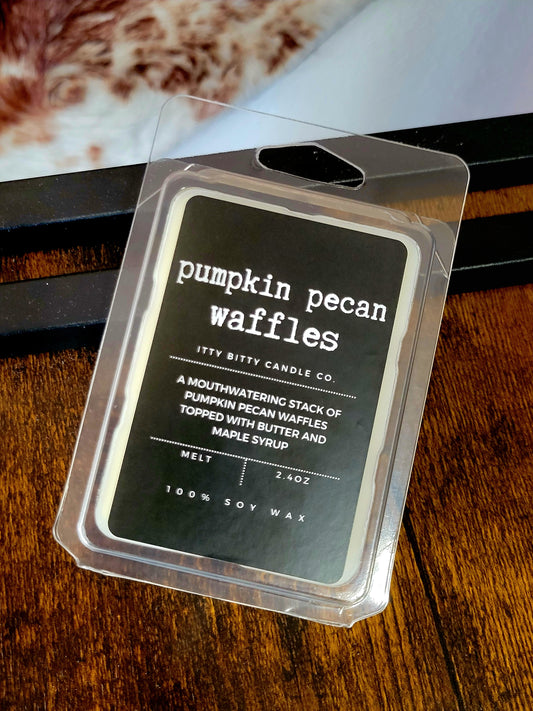 Pumpkin Pecan Waffles