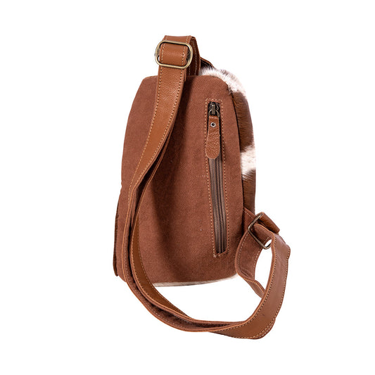 Ranch Sling Bag [Brown&White]