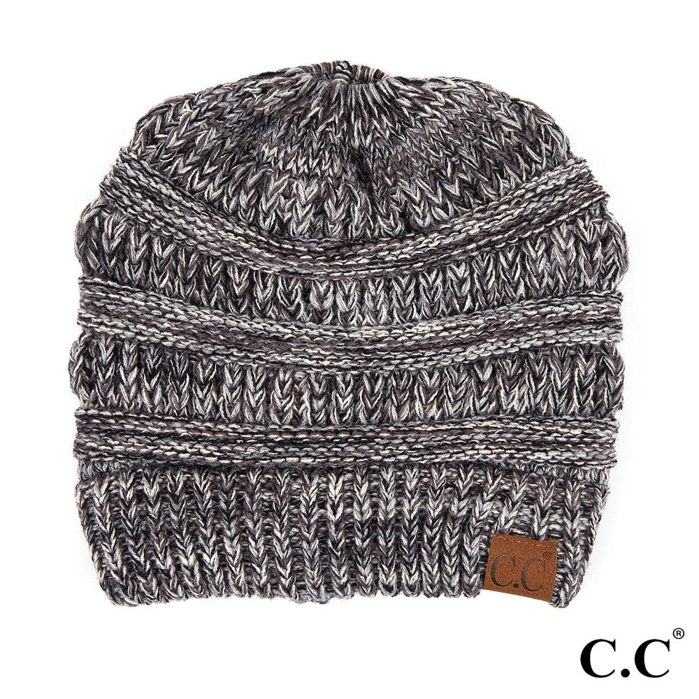 CC Messy Bun Beanie