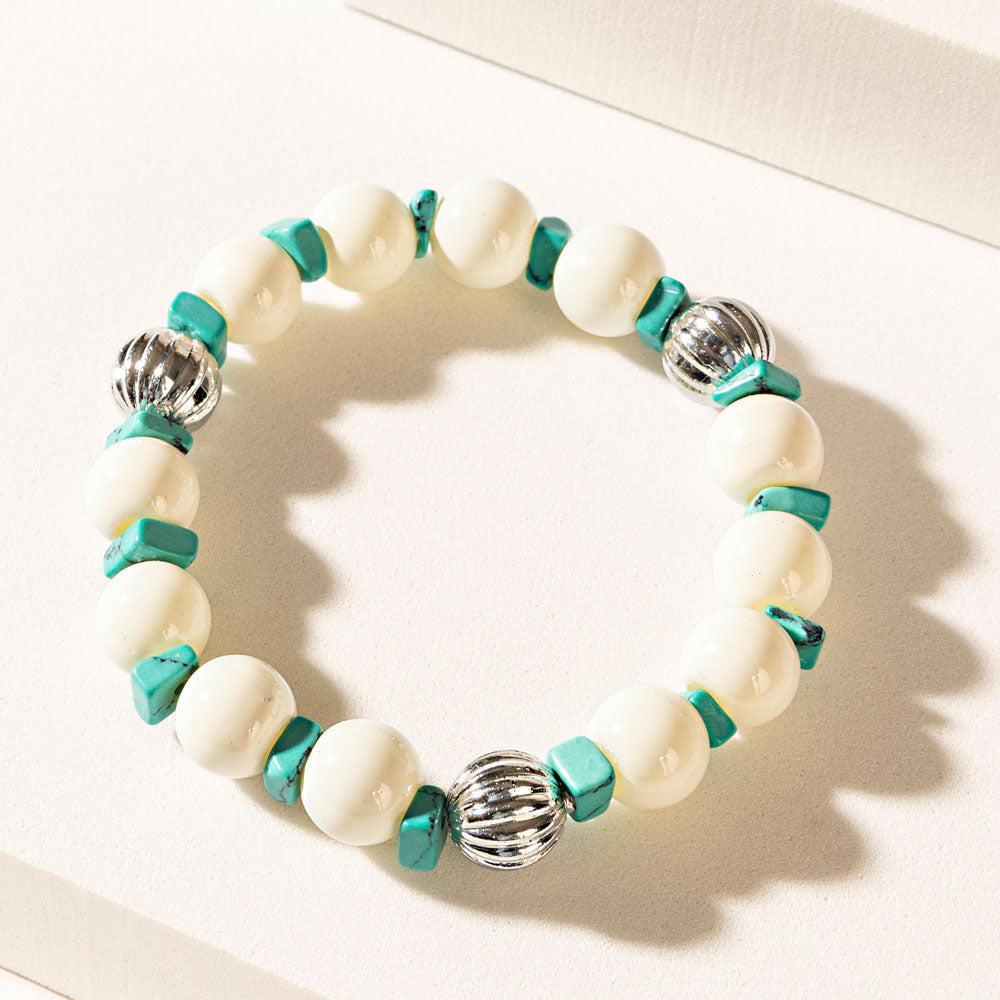 Lucky Mirage Bracelets [Ivory]