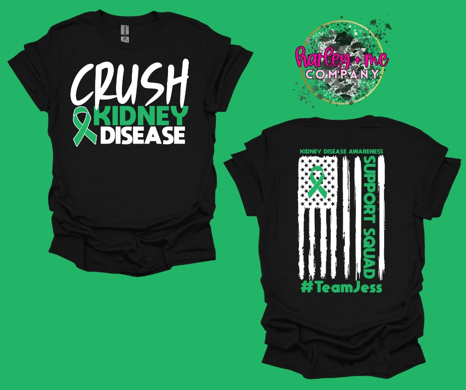 CRUSH KIDNEY DISEASE TEE [preorder]