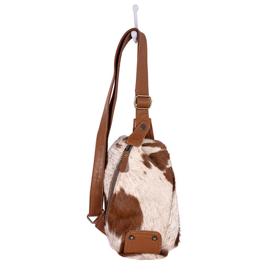 Ranch Sling Bag [Brown&White]